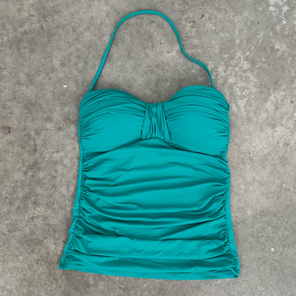 Vintage La Blanca‎ halter tankini swim top